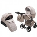 Детская коляска 2 в 1 Adamex Nola Natura 4 cappuccino