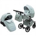 Детская коляска 2 в 1 Adamex Nola Natura 8 mint