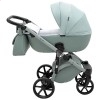 Детская коляска 2 в 1 Adamex Nola Natura 8 mint