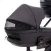 Универсальная коляска для двойни 2 в 1 Bair Kiwi DUO ECO BKD-15 черная