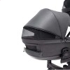 Универсальная коляска для двойни 2 в 1 Bair Kiwi DUO Soft BKD-219-1 графітовая