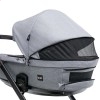 Универсальная коляска для двойни 2 в 1 Bair Kiwi DUO Soft BKD-218 серая