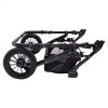 Універсальна коляска для двійні 2 в 1 Bair Sorento DUO BS-02 сірий / графіт