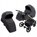 Детская коляска 2 в 1 Bair Onyx ECO OE-01 черная
