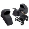 Детская коляска 2 в 1 Bair Onyx ECO OE-01 черная
