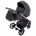 Детская коляска 2 в 1 Bair Onyx ECO OE-01 черная