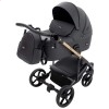 Детская коляска 2 в 1 Bair Onyx ECO OE-01 черная