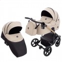 Детская коляска 2 в 1 Bair Onyx ECO OE-41 бежевая