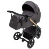 Детская коляска 2 в 1 Bair Onyx Soft OS-747 черная