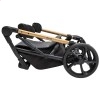 Детская коляска 2 в 1 Bair Onyx Soft OS-747 черная