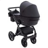 Детская коляска 2 в 1 Bair Kiwi Plus ECO BKP-15 черная
