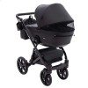 Детская коляска 2 в 1 Bair Kiwi Plus ECO BKP-15 черная