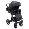 Детская коляска 2 в 1 Bair Kiwi Plus ECO BKP-15 черная