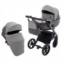 Детская коляска 2 в 1 Bair Kiwi Plus ECO BKP-21/15 серый/графит