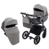 Детская коляска 2 в 1 Bair Kiwi Plus ECO BKP-21/15 серый/графит