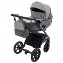 Дитяча коляска 2 в 1 Bair Kiwi Plus ECO BKP-21/15 сірий / графіт