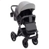 Детская коляска 2 в 1 Bair Kiwi Plus ECO BKP-21/15 серый/графит