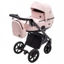 Детская коляска 2 в 1 Bair Kiwi Plus ECO BKP-28 розовая пудра