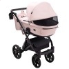 Детская коляска 2 в 1 Bair Kiwi Plus ECO BKP-28 розовая пудра