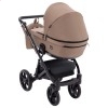 Детская коляска 2 в 1 Bair Kiwi Plus Soft BKP-857 темный капучино