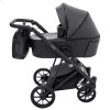 Детская коляска 2 в 1 Bair Vega ECO VE-12 черная
