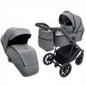 Детская коляска 2 в 1 Bair Vega ECO VE-47 темно-серая