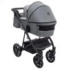 Детская коляска 2 в 1 Bair Vega ECO VE-47 темно-серая