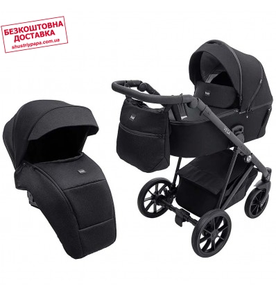 Дитяча коляска 2 в 1 Bair Vega Soft VS-05 black