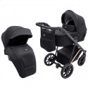 Дитяча коляска 2 в 1 Bair Vega Soft VSM-05 black magma