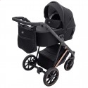 Дитяча коляска 2 в 1 Bair Vega Soft VSM-05 black magma