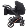 Дитяча коляска 2 в 1 Bair Vega Soft VSM-05 black magma