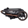 Дитяча коляска 2 в 1 Bair Vega Soft VSM-05 black magma