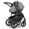 Детская коляска 3 в 1 Verdi Sonic Comfort 01 Gray fabric