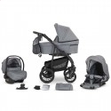 Детская коляска 3 в 1 Verdi Sonic Comfort 01 Gray fabric