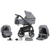 Дитяча коляска 3 в 1 Verdi Sonic Comfort 01 Gray fabric