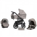 Детская коляска 3 в 1 Verdi Sonic Comfort 03 Latte fabric