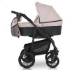 Детская коляска 3 в 1 Verdi Sonic Comfort 08 Powder pink/black skin