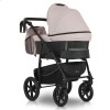 Детская коляска 3 в 1 Verdi Sonic Comfort 08 Powder pink/black skin