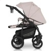 Детская коляска 3 в 1 Verdi Sonic Comfort 08 Powder pink/black skin