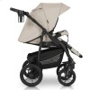 Детская коляска 3 в 1 Verdi Sonic Comfort 09 Ecru/black skin