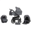 Детская коляска 3 в 1 Verdi Sonic Comfort 11 Grey skin