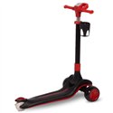 Детский трехколесный самокат Toyz (Caretero) Satura Black, 3 лет+