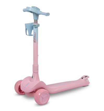 Дитячий триколісний самокат Toyz (Caretero) Satura Pink, 3 років+