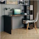 Стол письменный с полками Moreli ST0015 Венге темный