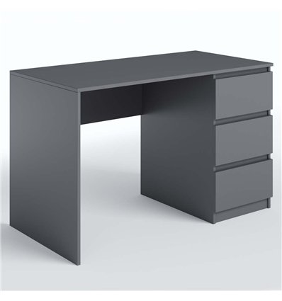 Стол письменный, компьютерный 3 ящика Moreli T224 Антрацит