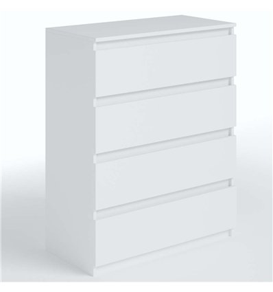 Комод Moreli T215 4 шухляди Білий
