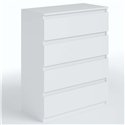 Комод Moreli T215 4 шухляди Білий