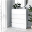 Комод Moreli T215 4 шухляди Білий