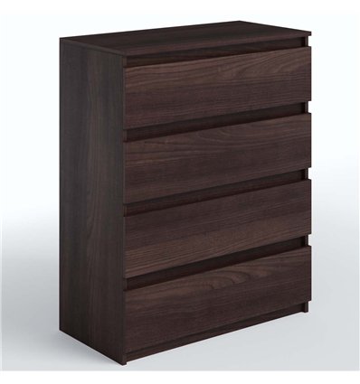 Комод Moreli T215 4 ящика Венге темный