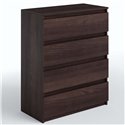 Комод Moreli T215 4 шухляди Венге темний